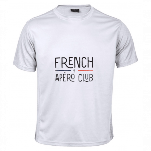 maillot de foot blanc french apero club