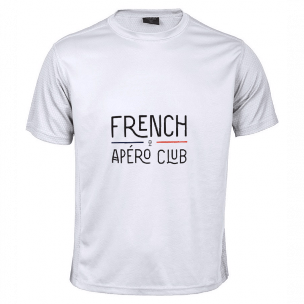 maillot de foot blanc french apero club